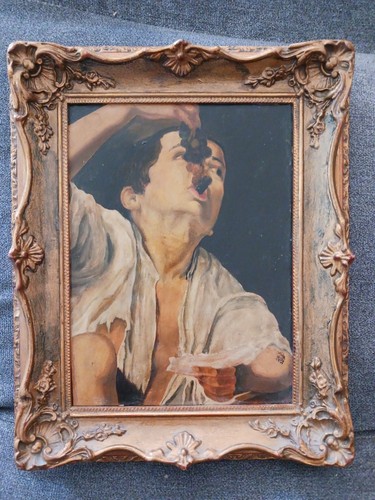 Original altes ölgemälde - altes,