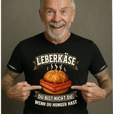 Leberkäse T Shirt Motiv