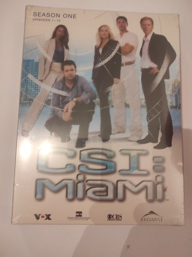 Dvd box csi miami - box,
