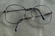 Vintage Damen Brille 60er Jahre - sehr groß - goldfraben