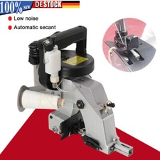 Tragbare SACKNÄHMASCHINE mit 5000m orig. Fischbein Garn +10 Nadel+8 weißer Faden