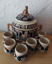 Bowle Set, Steingut 4 Liter