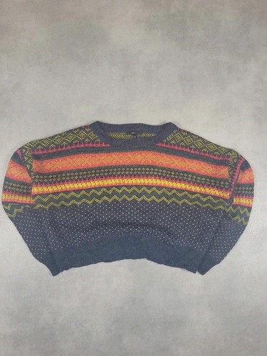 Vintage strickpullover crop - vintage,
