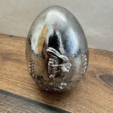 Metallic Keramik Deko-Ei Hase