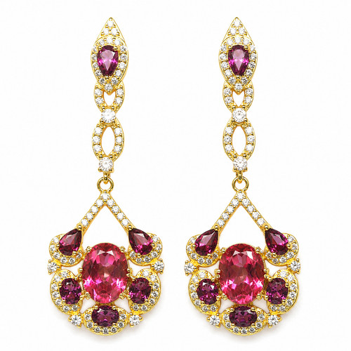 Pink mystic topas rhodolith - pink,