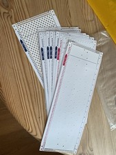 29 Lochkarten Brother KH840 Strickmaschine knitting machine punch cards original