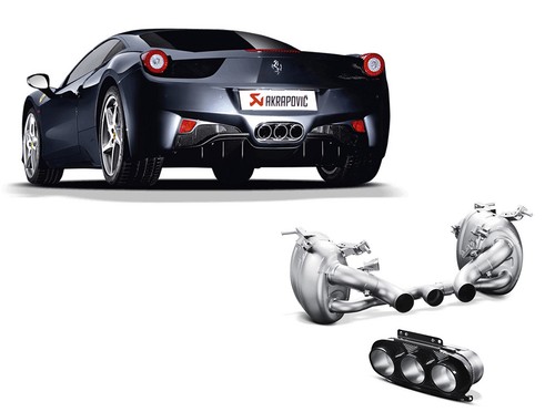 Akrapovic titan mittig - akrapovic,