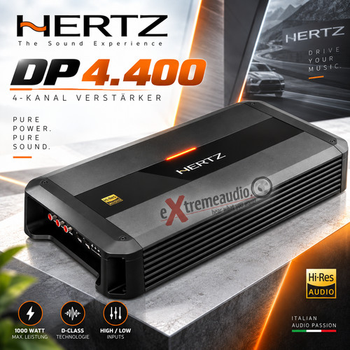 Hertz 400 4 kanal - dp, 4.400