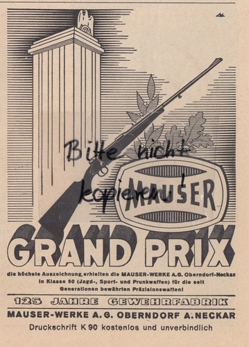 Oberndorf werbung 1938 - oberndorf,,