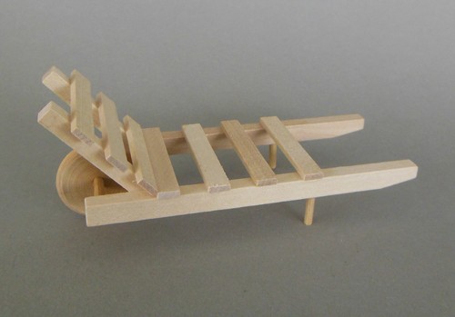 Schubkarren lang holz - schubkarren,