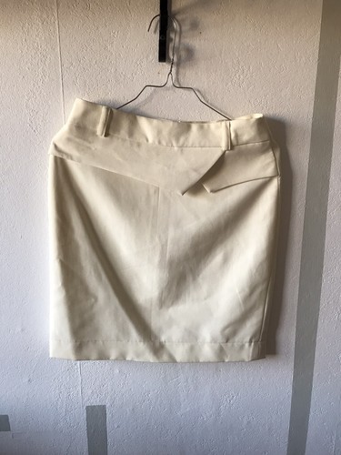 Beige bleistiftrock schlitz - beige,