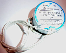 JUN TUO Getriebemotor Synchron-Elektromotor CW 4W 50/60Hz 7,5-9 U/MIN 220-240V