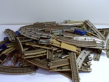Großes Konvolut Märklin Spur H0 div. M-Gleis gerade gebogen Weichen an Bastler