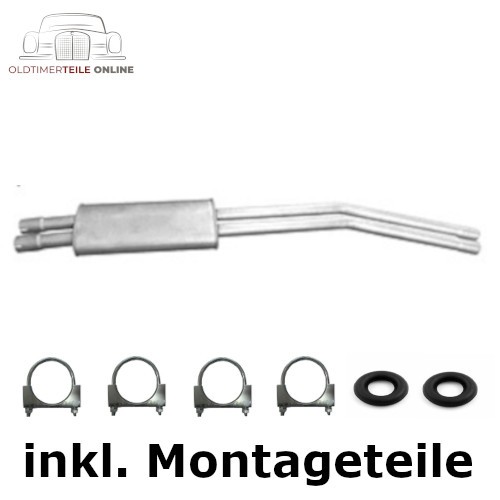 Mittelschalldämpfer neu für - mittelschalldämpfer,