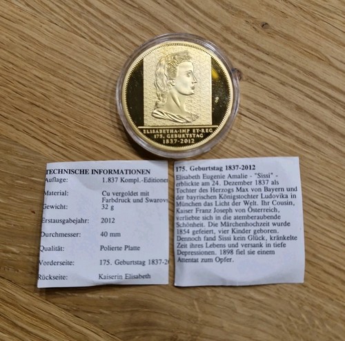 Medaille 175 geburtstag - 175.,