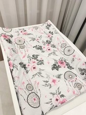 Wickelauflage 60x70 cm wasserdicht Baby Wickeltischauflage weich pflegeleicht