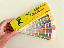 Farbfächer Iriodin im Offset-Druck für Merck IRIODIN-Offset-Perlglanzpigmente