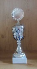 1 Pokal II. Wahl Höhe 30cm mit Emblem und Gravur #2034 (Ehrenpreis Pokale Sport)