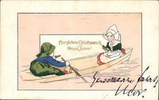 (73390) NEUJAHR - Prägekarte