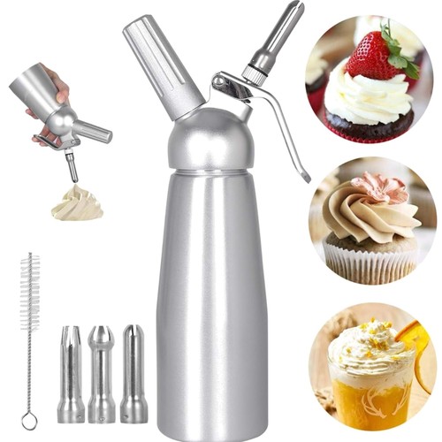 Sahnespender edelstahl 500ml - sahnespender,