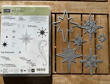 Stampin Up Stempelset WEIHNACHTSSTERN mit den passenden Stanzformen