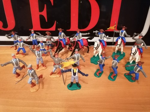 Timpo toys südstaatler - timpo, "südstaatler