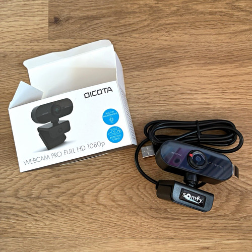 Somfy webcam pro full 1080p - full, hd