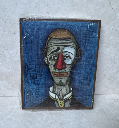 Holzbild druck vintage b - druck,
