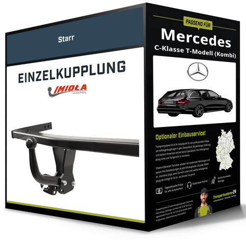 Starre anhängerkupplung für - starre,