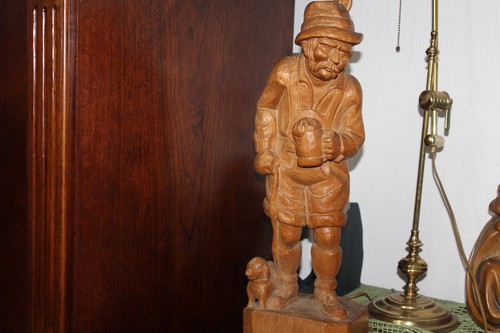 Bayer mit hund - mit, krug