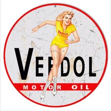 VEEDOL MOTOR OIL PINUP GIRL