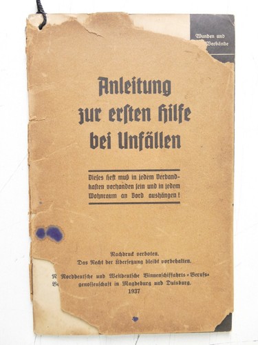 Anleitung zur ersten - , hilfe