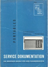Dokumentation Philips Hornyphon Lisette de Luxe SA 6325 m. Schaltplan Stückliste