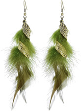 Feder Ohrringe für Frauen