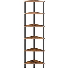 Eckregal mit 6 Ebenen