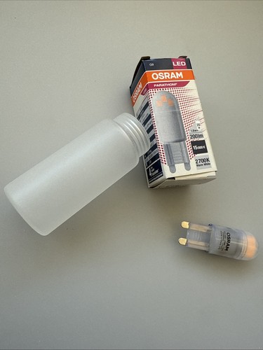 Lampenschirm rauch glas - lampenschirm, g9