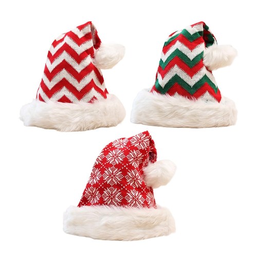 Gestrickte weihnachtsmütze - gestrickte,