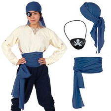 Piraten Kostüm Set mit