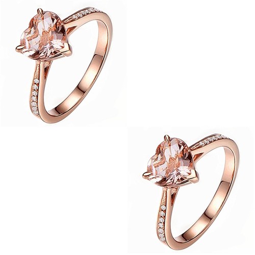 Stücke herz schmuck ringe - 2,
