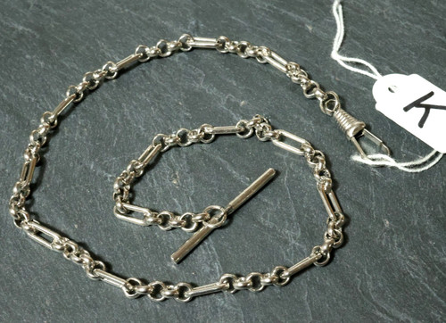 Alte silberne taschenuhrkette - silberne,