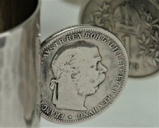 6 Münzbecher 925er Silber