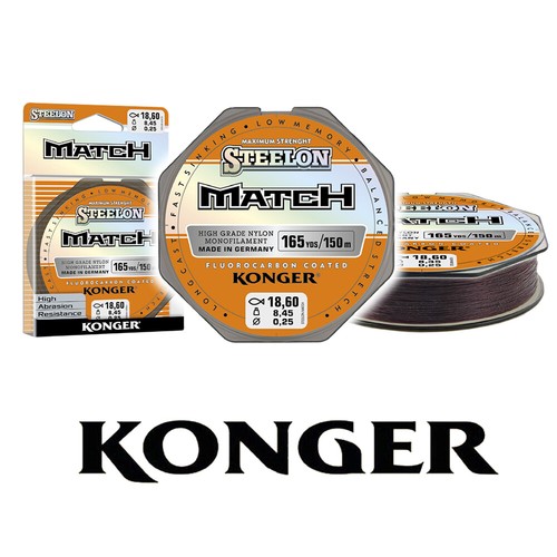 150m angelschnur konger - angelschnur,