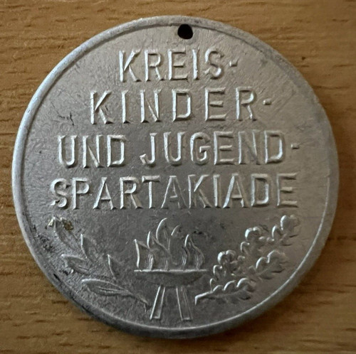 Ddr abzeichen medaille kinder - ddr,