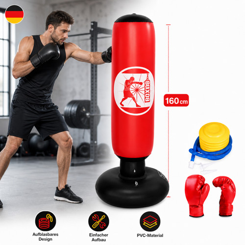 160cm standboxsack aufblasbar - standboxsack,