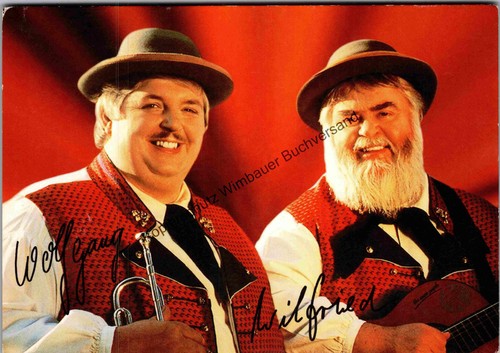 Postkarte wildecker herzbuben - postkarte,