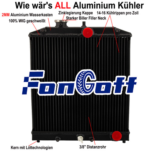 Aluminium kühler für - kühler,