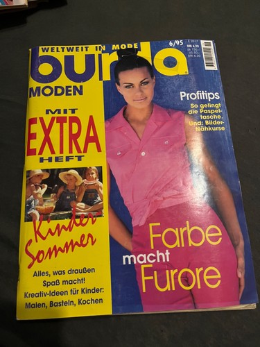 Burda moden heft - burda, 1995