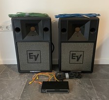 Electro-Voice EV Stage System S-200 Lautsprecher Paar Top Zustand mit Zubehör 