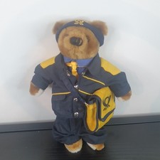 Deutsche Post Teddybär Bär Plüschtier Uniform Briefträger 25 cm Brieftasche