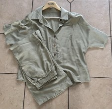 Damen Hosenanzug  L Hellgrün